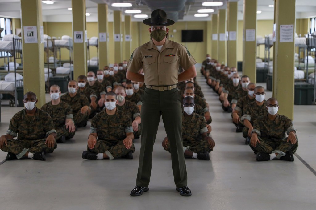 Study of Marine recruits finds fever, symptom screening misses many coronavirus cases