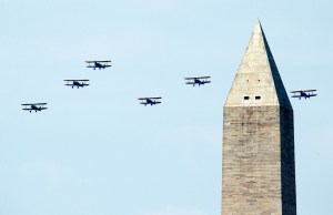 U.S. Capitol flyover marks 70th anniversary of V-E Day