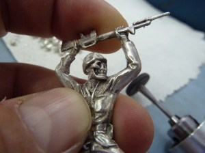 Belated Father’s Day Gift: Silver Army Men