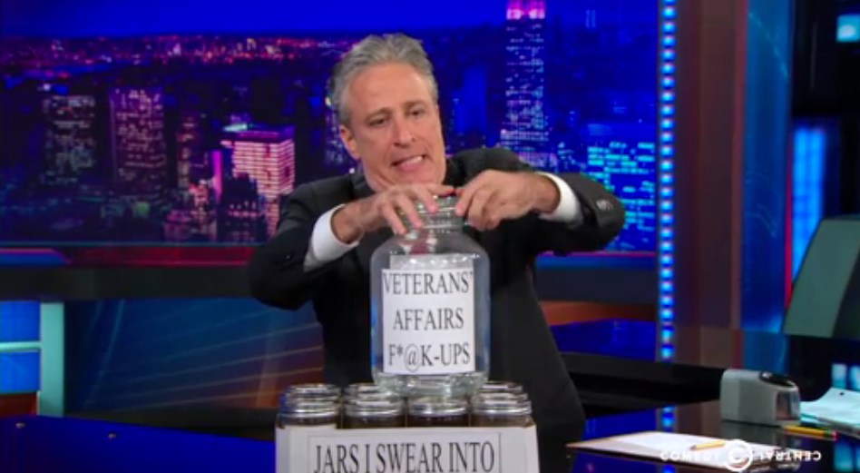 Jon Stewart vs. VA: How TV host raged against red tape