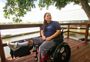Shot five times, this wounded warrior fought her way back to active duty and eight gold medals