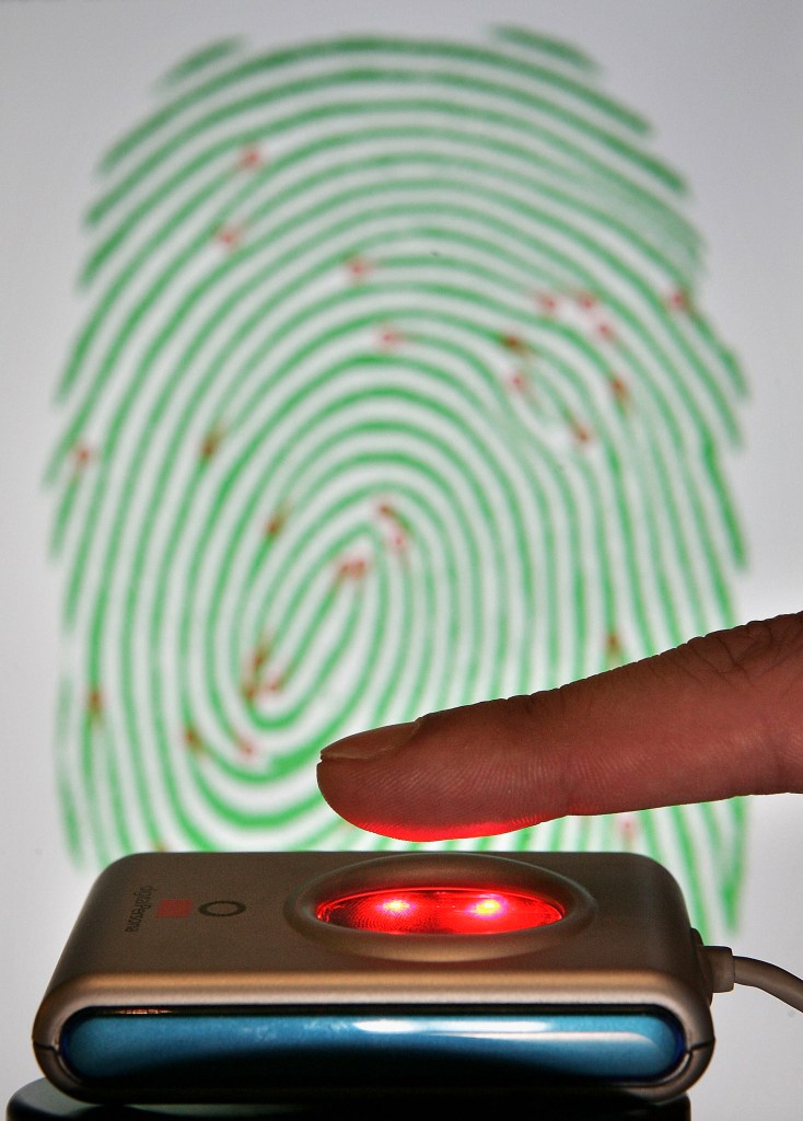 NIST, FBI want fingerprint scanners without the germs