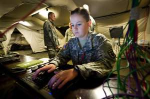 Internet cafes coming for troops on the ground