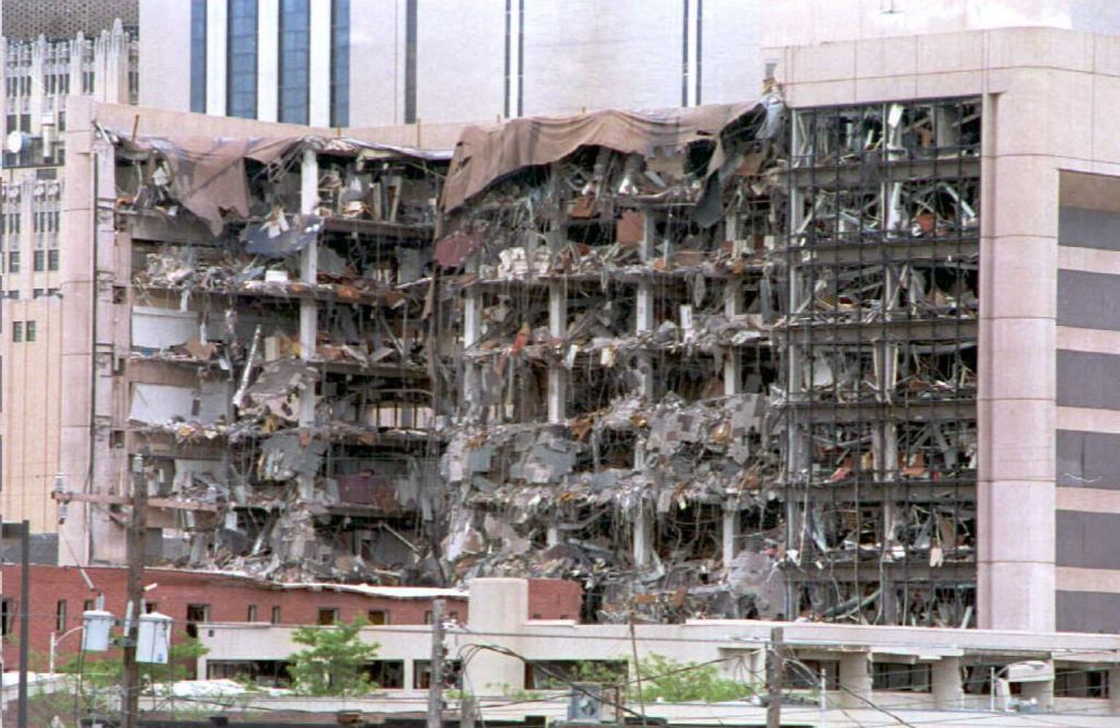 Oklahoma City bombing: Barriers to government hardened
