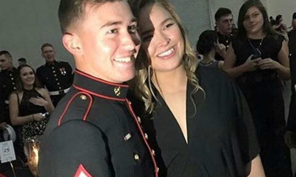 Ronda Rousey stays true to her word, attends Marine Corps Ball