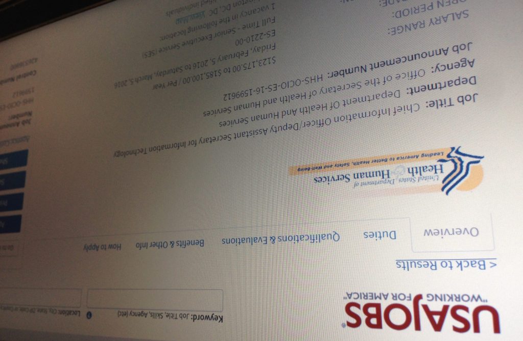 Want to be a federal CIO? There are plenty of job openings