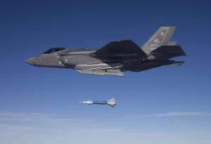 Combat unit drops bombs out of F-35 for first time
