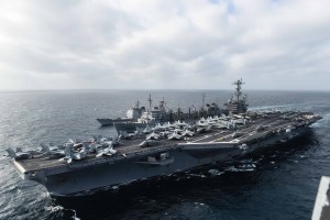 Survey: US voters favor cutting carrier, F-35, overall defense spending