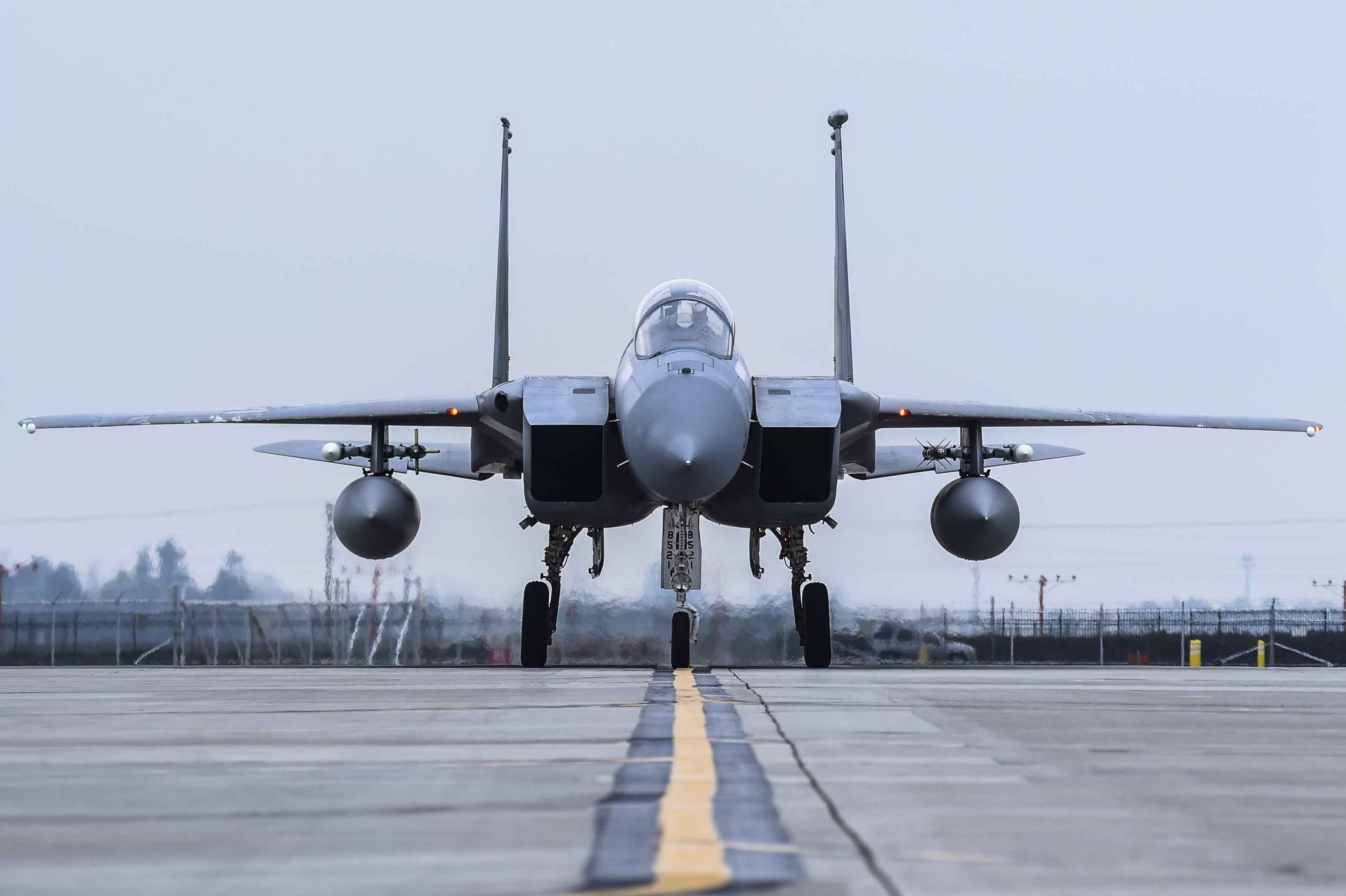 USAF F-15s move across Europe for exercises. Here's where they are