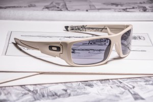 Oakley’s new war fighter-inspired eyewear has been interpreted on longboards