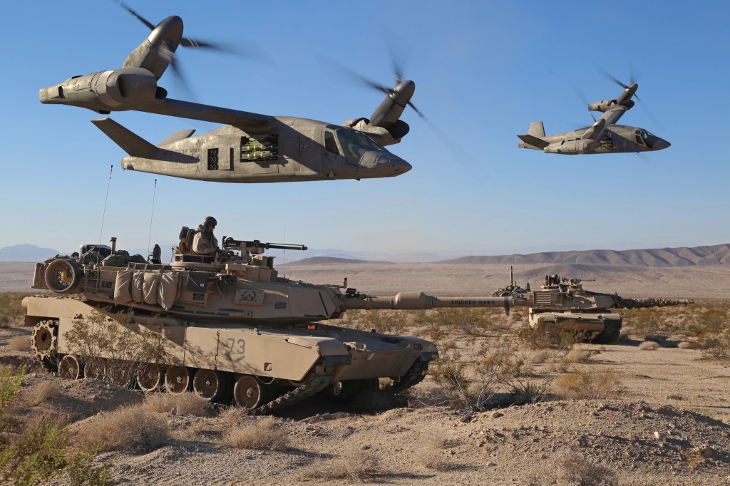 Joint Multi-role Demonstrators in Race to Starting Line