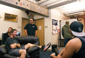 Campus veterans centers are where student vets are hanging out