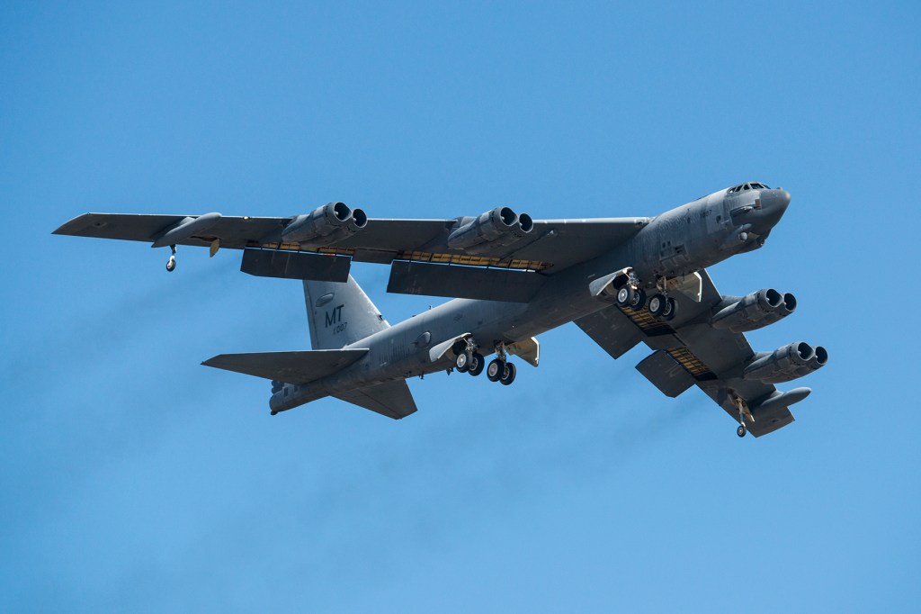 Air Force B-52s patrol South China Sea