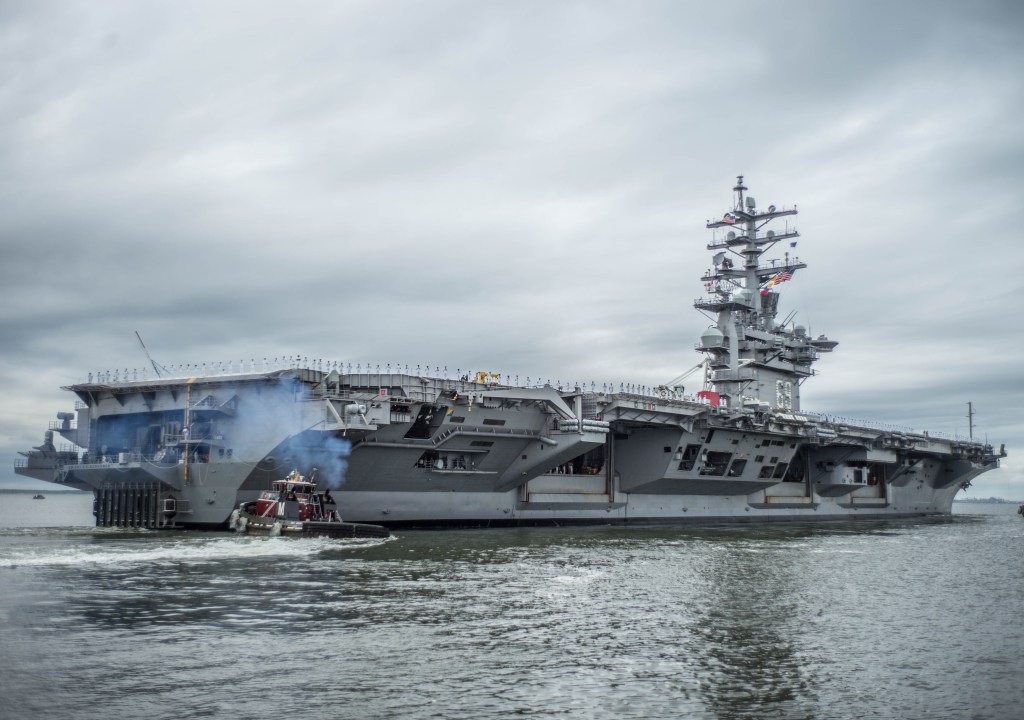 US Carrier Ike Leaves Norfolk To Wage War Against ISIS
