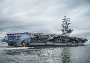 US Carrier Ike Leaves Norfolk To Wage War Against ISIS
