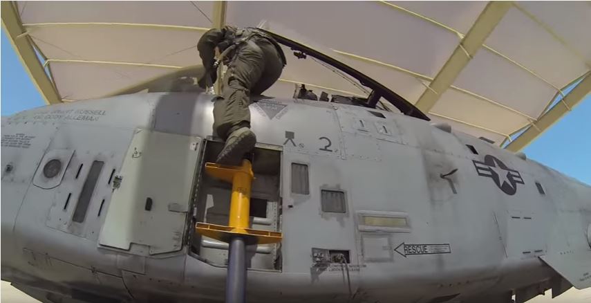 Crews’ video perspective on an A-10 launch