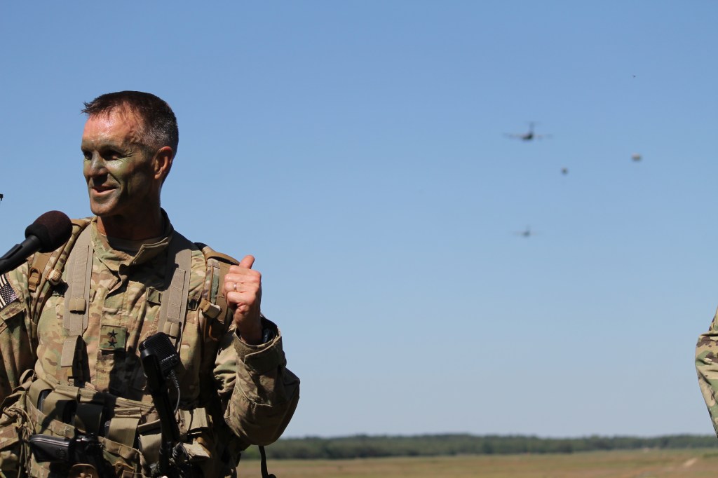 82nd Airborne Paratroopers Hit Polish Soil in Swift Response