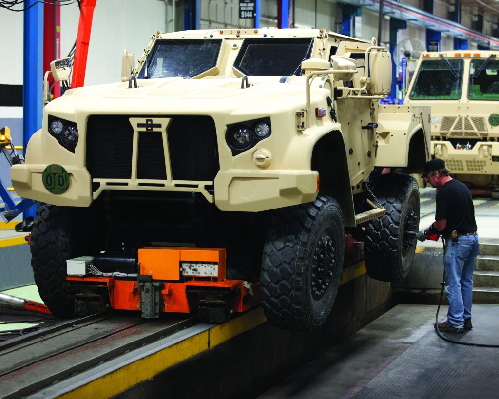Oshkosh defense chief: JLTV production line prepped for global demand