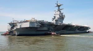 Navy Sets April Delivery Date for Carrier Ford