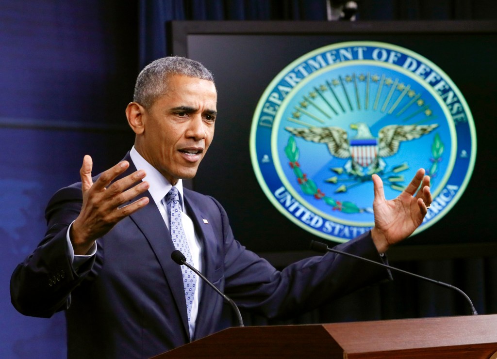 In rare Pentagon visit, Obama says ISIS is ‘inevitably going to be defeated’