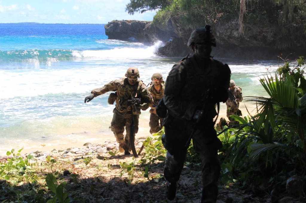 Soldiers aren’t fighting Marines for a job in the Indo-Pacific, chief says