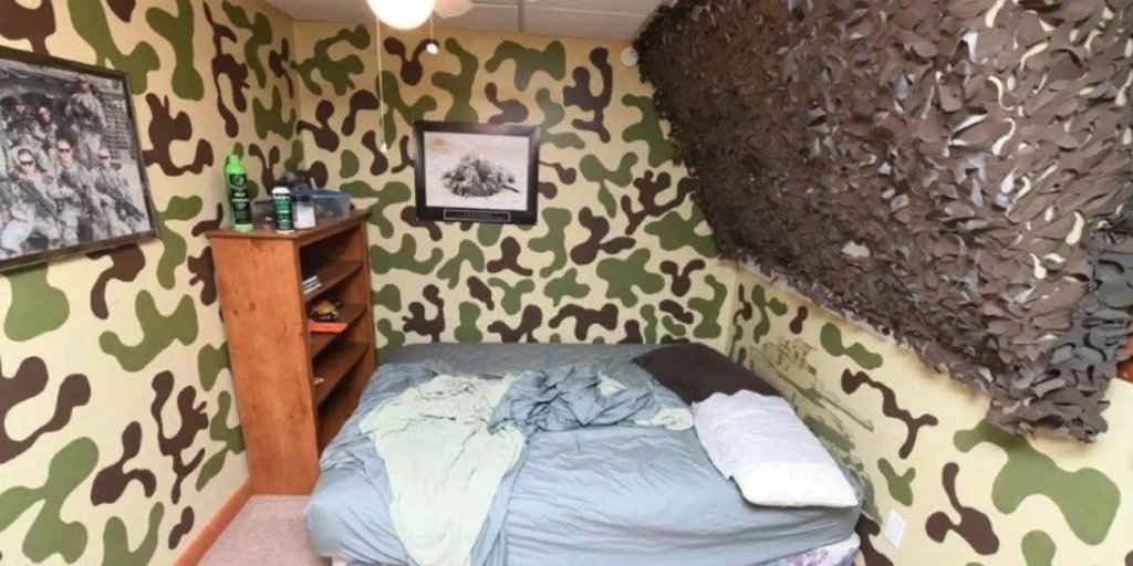 Interior designers remodel Jack Teixeira’s camo bedroom monstrosity