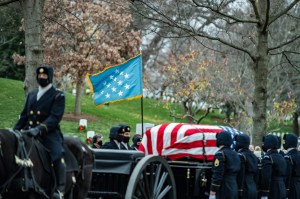 Arlington funeral held for Medal of Honor recipient who died from COVID-19