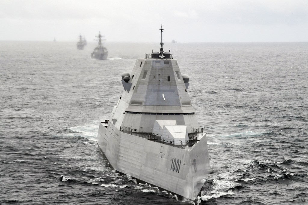 Navy wants to see big uptick in Zumwalt-class destroyer operations over the next year