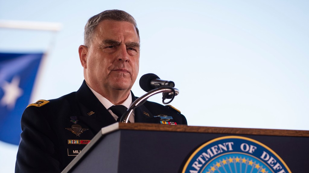 Joint Chiefs chairman urges greater racial diversity in the military
