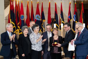 Army veteran tasked with prosecuting Nazi death squads awarded Congressional Gold Medal