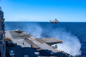 See F-35B jets take off at sea for Australian exercise Talisman Sabre