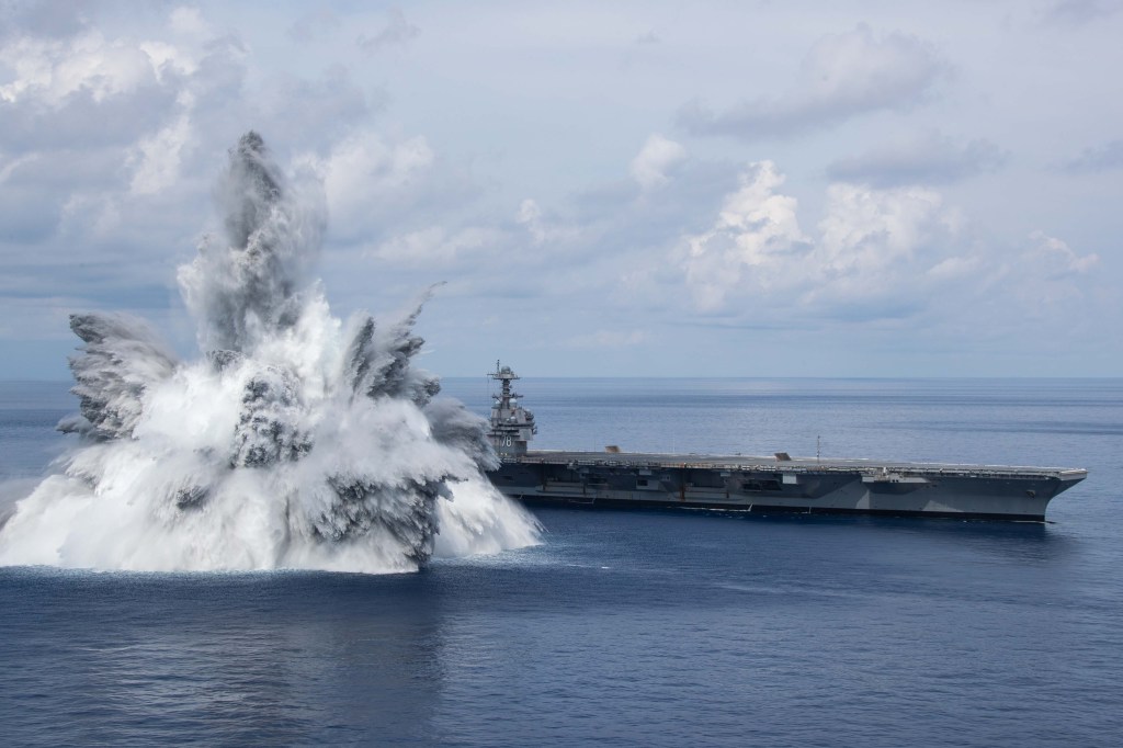 Kennedy carrier cannibalized to ensure USS Gerald R. Ford is ready to go next year