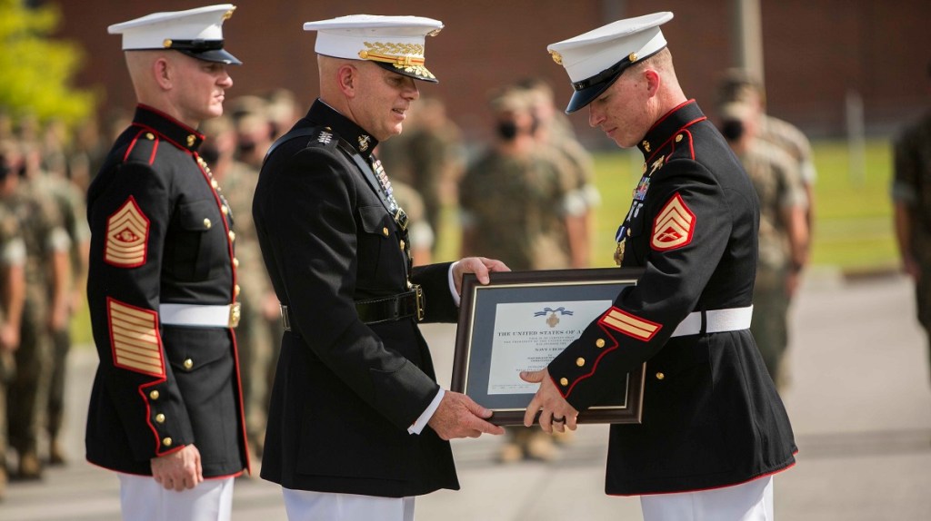 Marine Raider veteran receives second highest valor award for Iraq fight