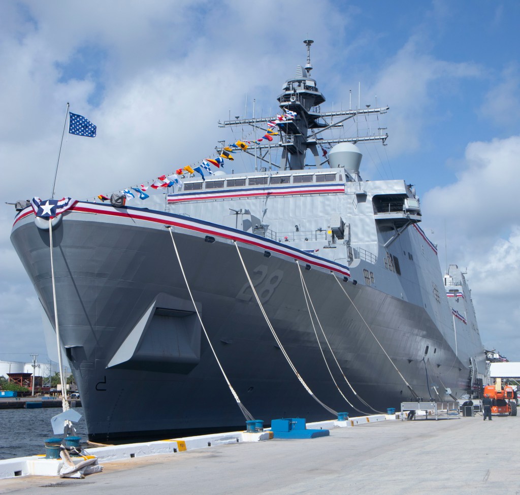 Marines ask for amphibious warship in unfunded priorities list