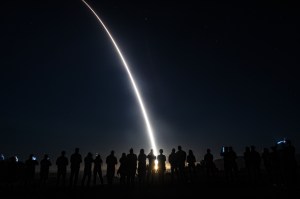 Air Force test-launches unarmed nuclear missile with 3 warheads
