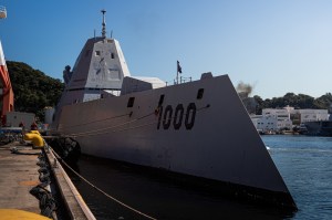Zumwalt tackles surface warfare basics in first operational employment