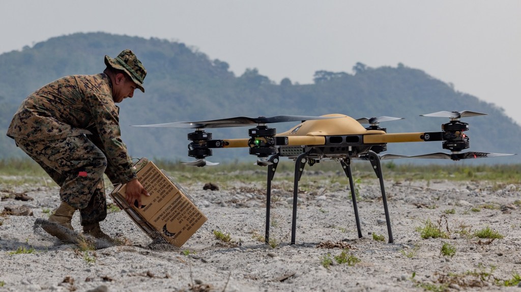 Marine Corps wants $13M for automated war zone air delivery drones