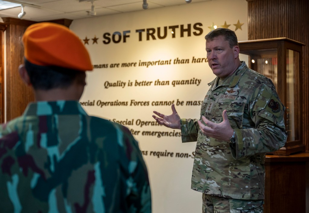 Air Force special operations boss tapped to run service academy