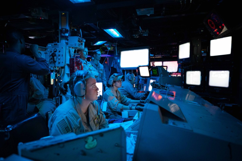 USS Carney sailors awarded for battling Houthi attacks in Red Sea