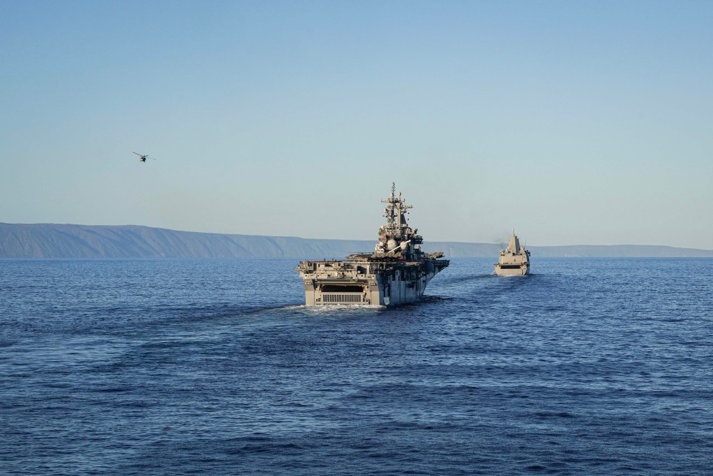 Pentagon abandons effort to scale down amphibious ship design