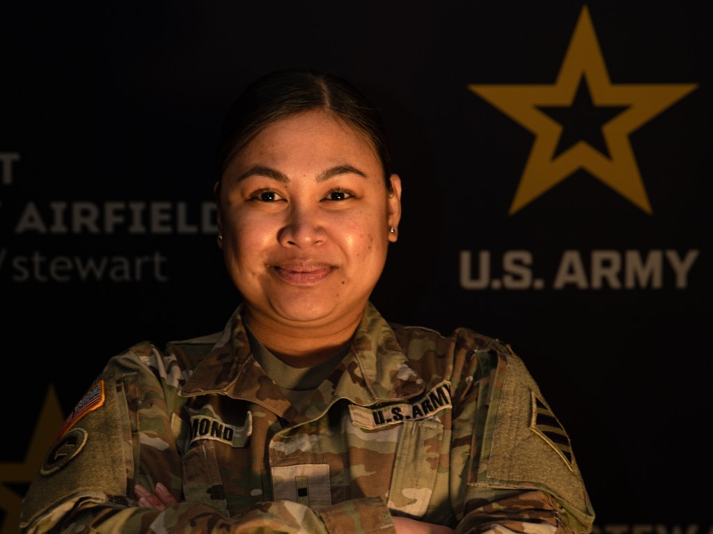 This soldier repeatedly ran into a burning building to save others