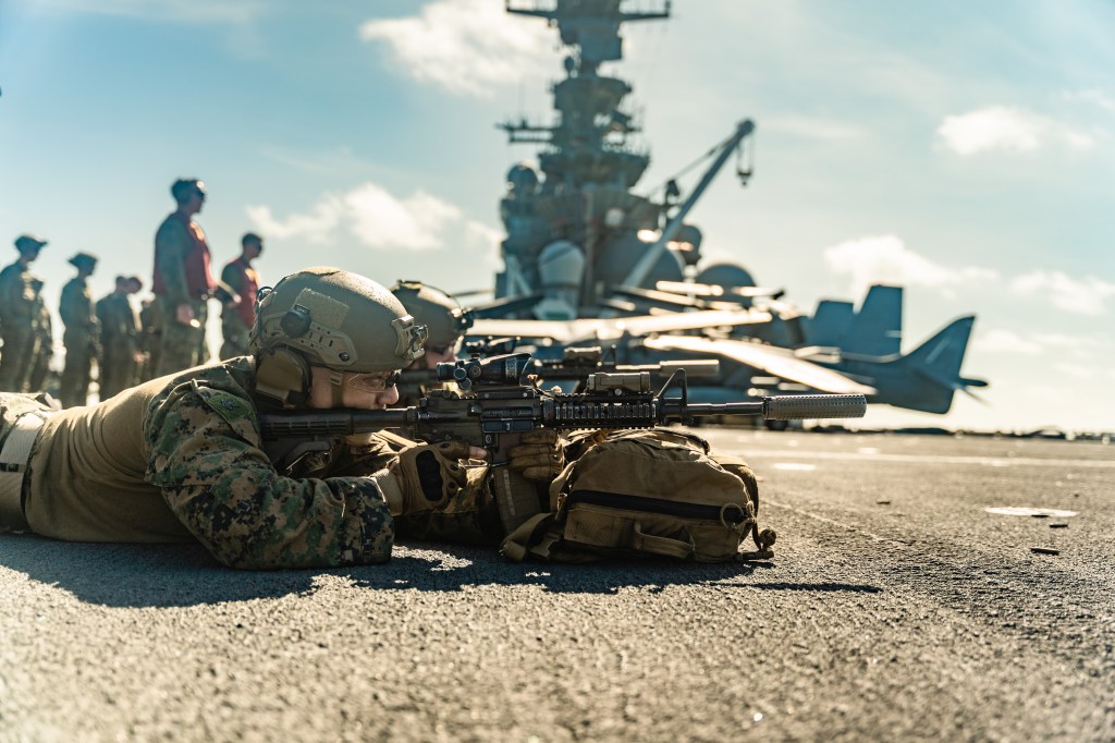 The Wasp Amphibious Ready Group deploys to Europe