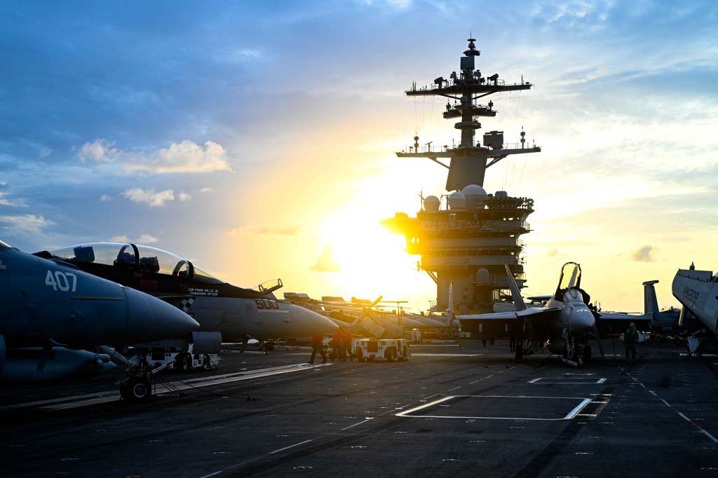 USS Theodore Roosevelt becomes first carrier with built-in Unmanned Air Warfare Center