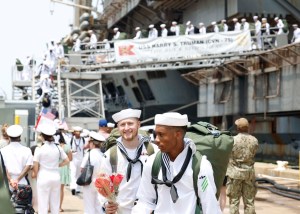 USS Harry S. Truman returns to US after months of battling Houthis