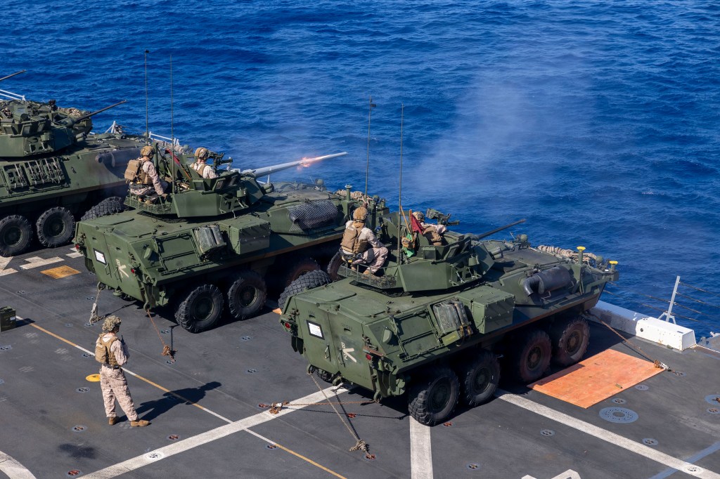 Marine Corps looks to equip armored vehicles with 360-degree cameras