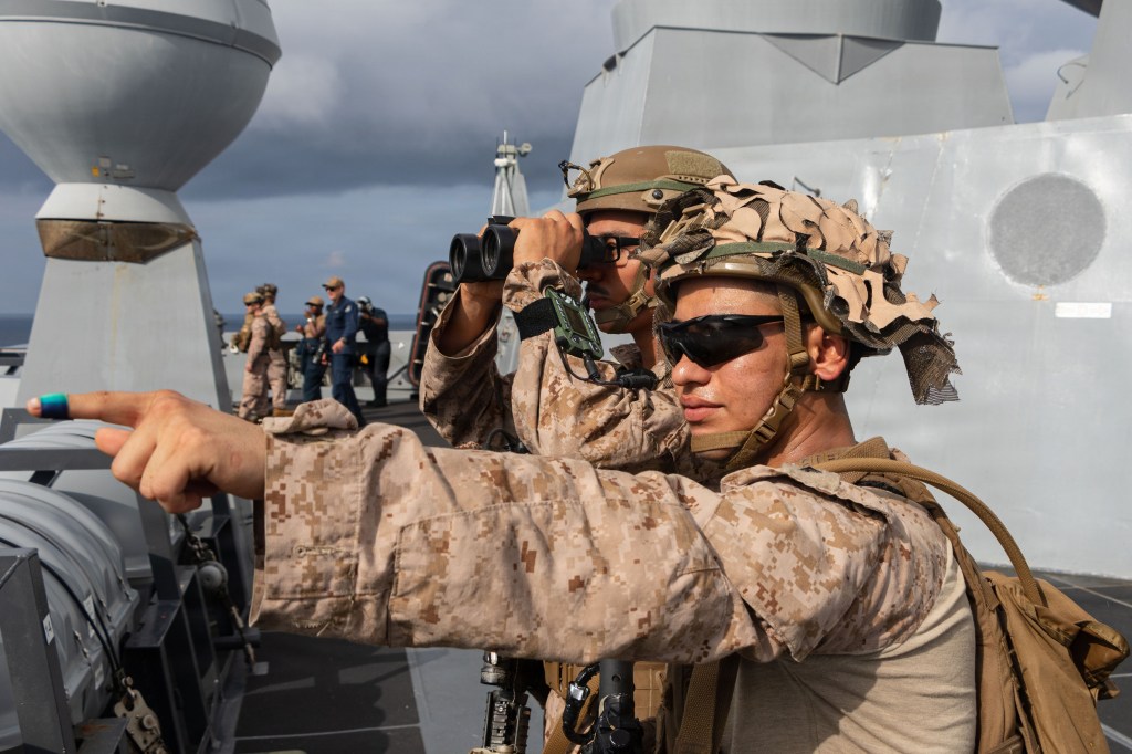 Chokepoint busters: Marines seek toolkit to help aviators clear way for amphibs