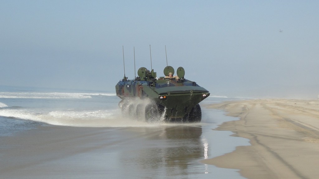 Check out the deadly payload displayed on the ACV