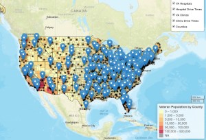 Are you a 30-minute drive from your nearest VA medical facility? This map will show you