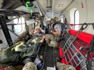 PJs rappel from Osprey to rescue UK mariner off Kenya’s coast