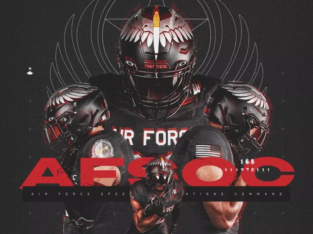 Air Force Falcons unveil glorious AFSOC-themed football unis